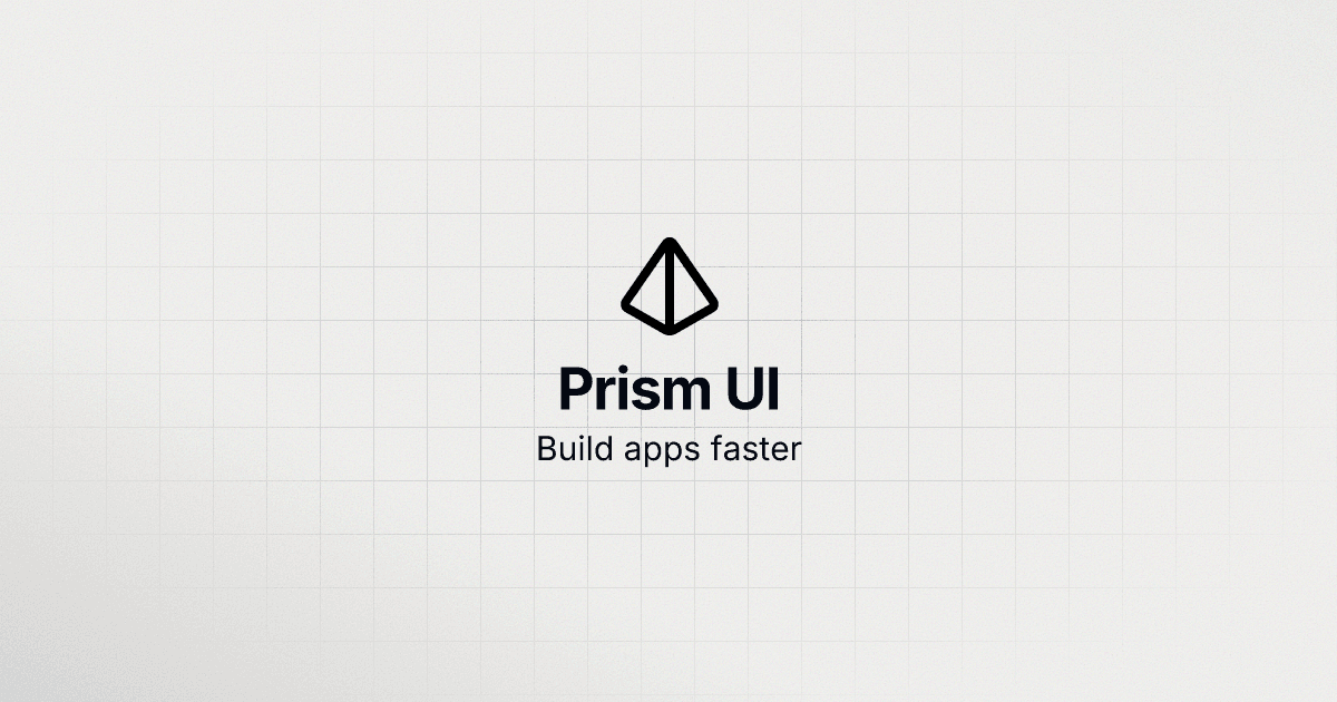 Getting Started with Prism UI